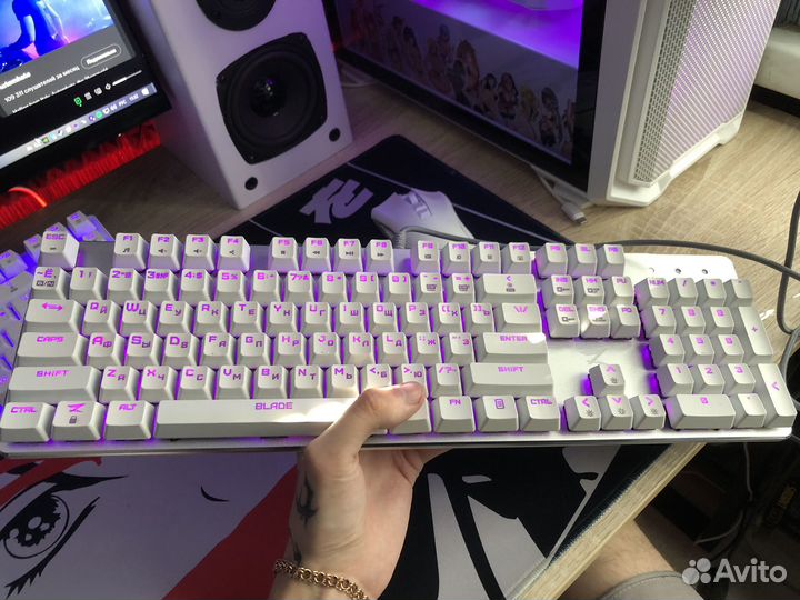 Игровая механическая клавиатура zet gaming blade