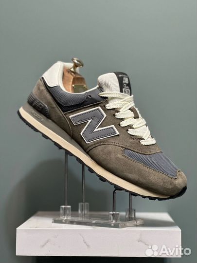 Кроссовки new balance 574 khaki мужские