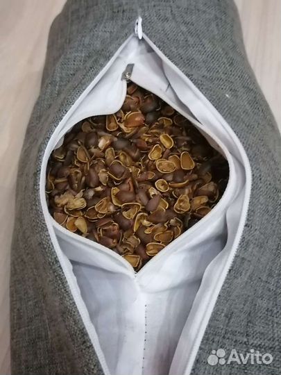 Подушка валик кедровый 15см*40см