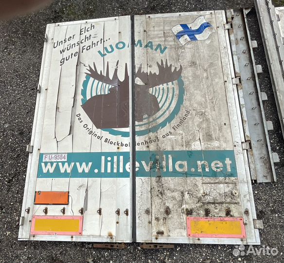 Ворота на полуприцеп