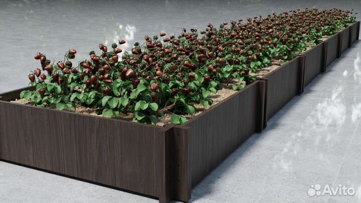 Грядки конструктор из влагостойкой фанеры, ламинир
