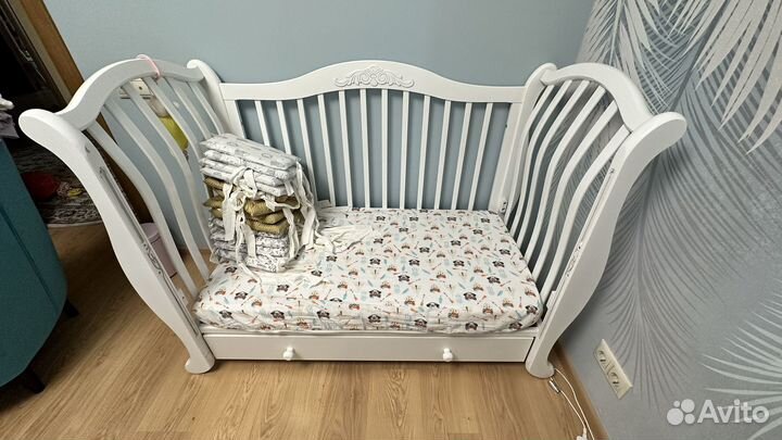 Детская кровать с гандылян габриэлла люкс