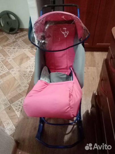 Детские санки коляска бу