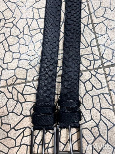 Ремни из натуральной кожи питона