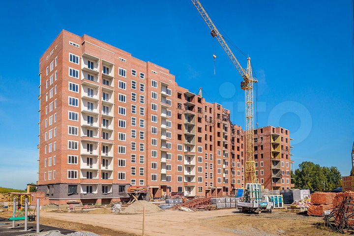 2-к. квартира, 53,1 м², 1/10 эт.