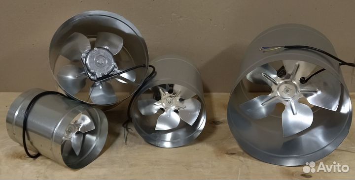 Круглый вентилятор вк на вытяжку и приток