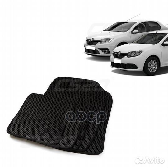 Коврики салона Renault Logan 2004-2014 г.в мате