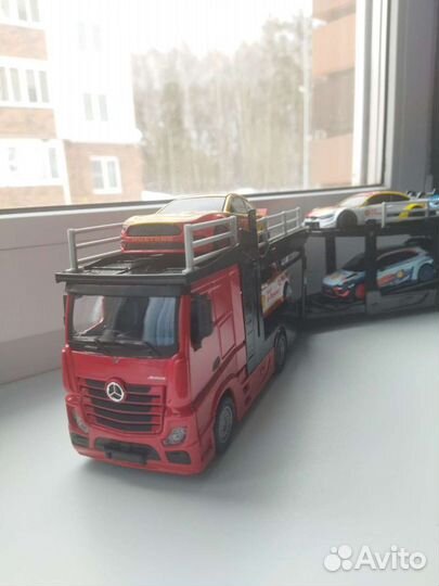 Модель автовоз 1/43 Mercedes Actros и модели shell