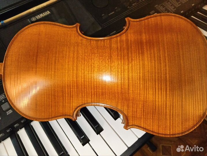 Антикварная мастеровая скрипка Breton 3/4. Франция