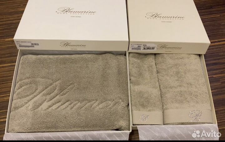 Комплект Blumarine коврик и 2 полотенца оригинал