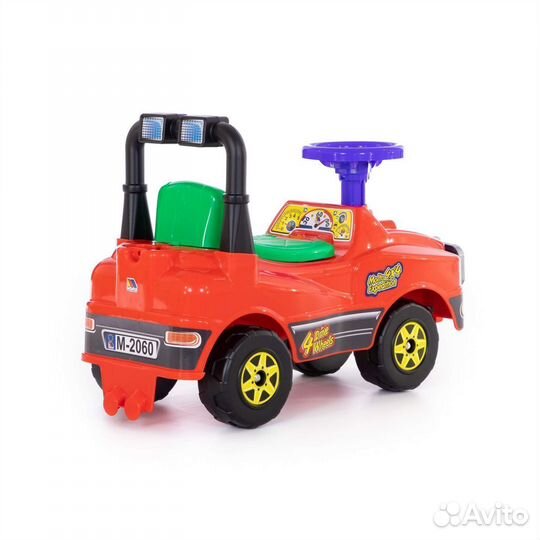 Каталка Джип Красный Полесье 71859