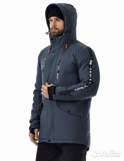 Мужская зимняя куртка парка 50