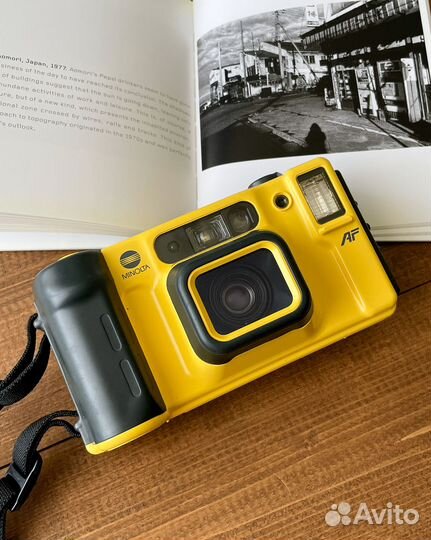 Minolta weathermatic 35dl пленочный фотоаппарат
