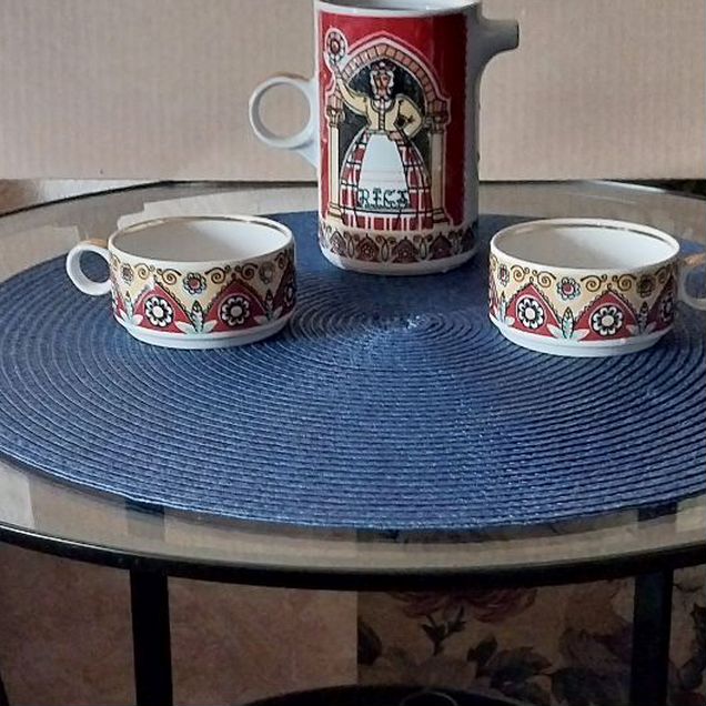 Кофейная пара фарфор
