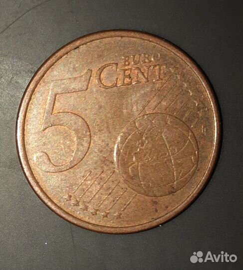 5 центов франция