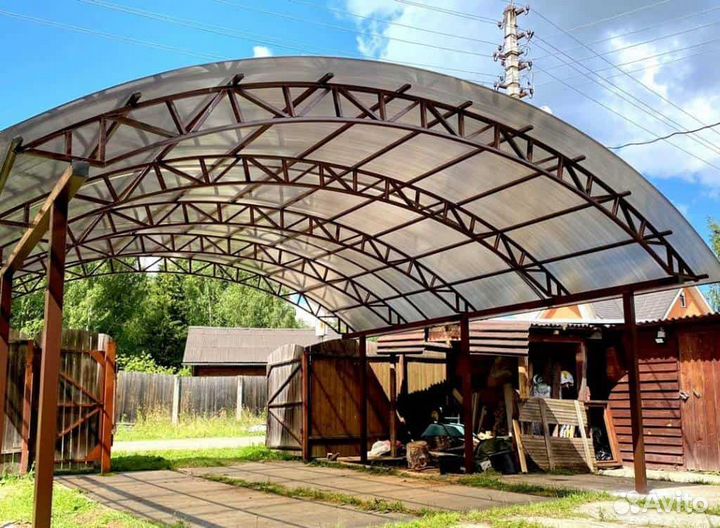 Навесы. Ангары. Металлоконструкции