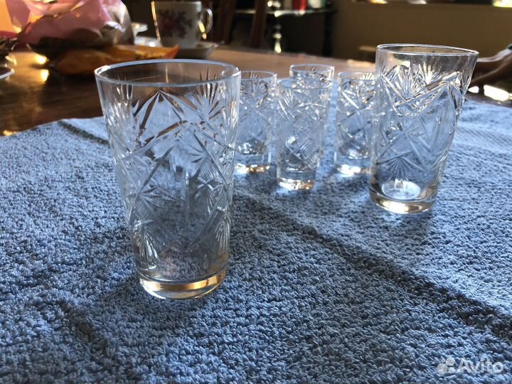 Хрустальная посуда СССР