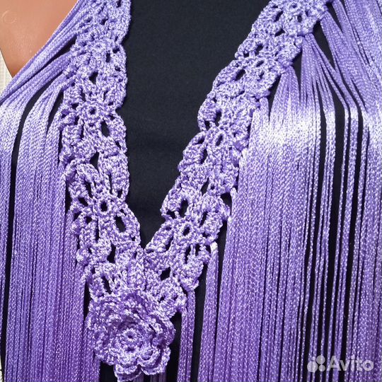 Флекос фламенко с бахромой