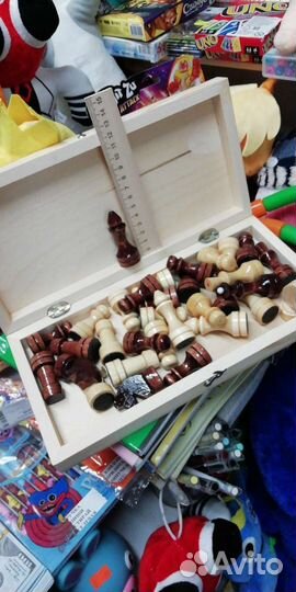 Настольная игра Шахматы деревянные 29 на 29