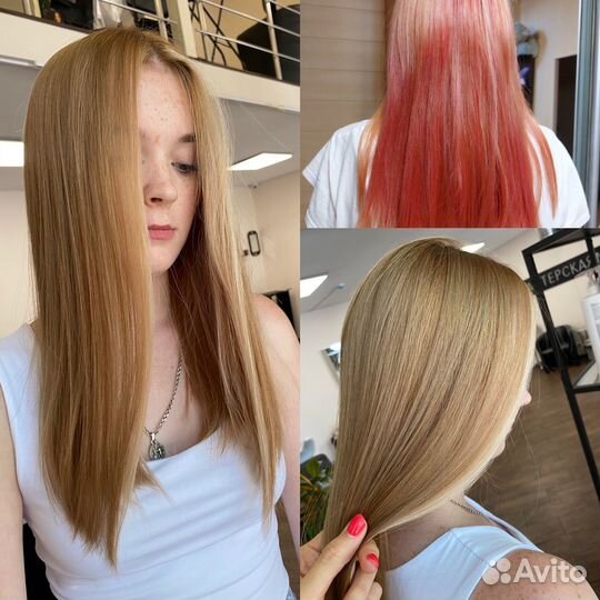 Стрижка, окрашивание, укладка, спа восстановление