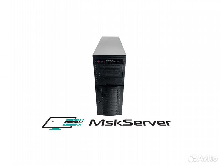 Сервер Supermicro 7048R 745TQ 2x E5-2698v3 128Gb