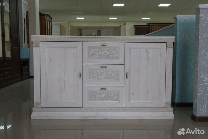 Комод Версаль комбинированный берёза 1,59 м