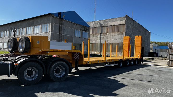 Полуприцеп трал (тяжеловоз) Авиком 98714-04, 2024