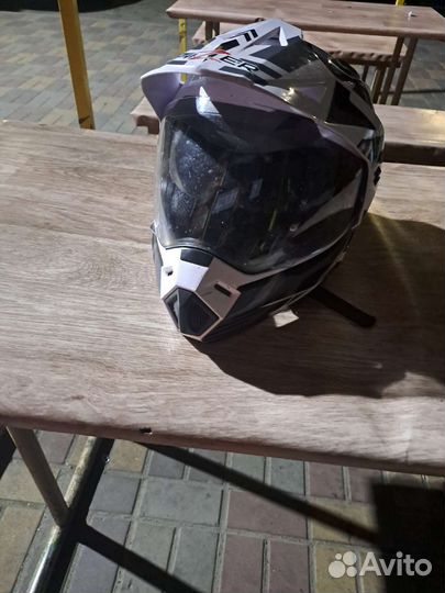 Шлем кроссовый бу