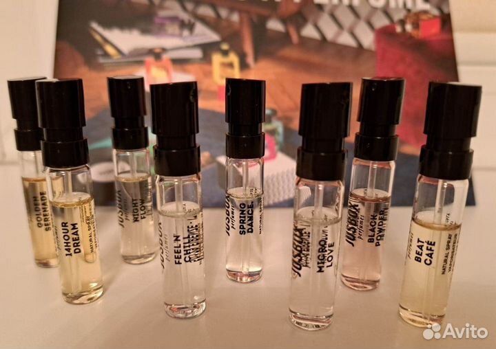 Пробники Jusbox и Giardino Benessere