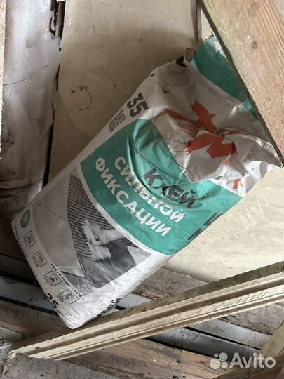 Гипсовая штукатурка и клей сильной фиксации Тим 35