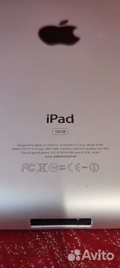 iPad 2 16 gb планшет Apple