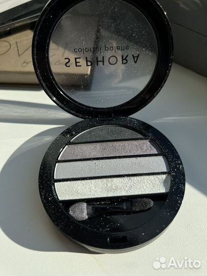 Тени для век Inglot, Sephora, скульптор, мало бу