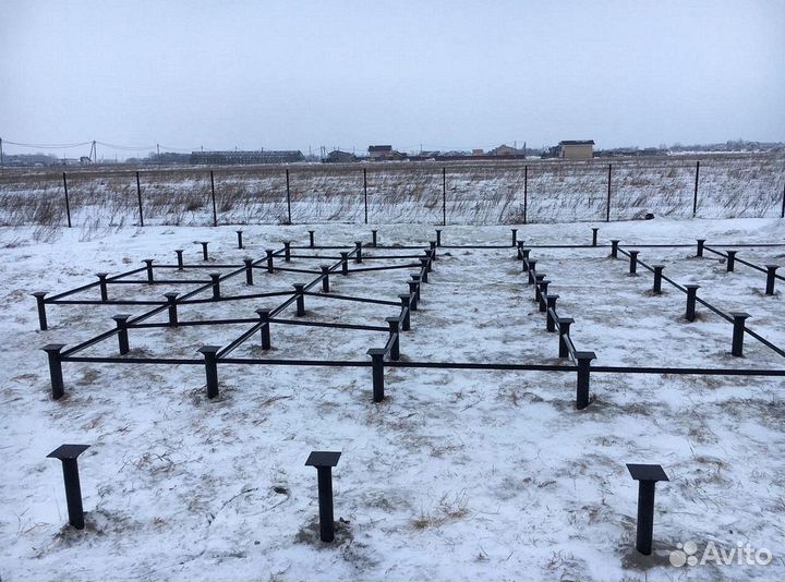 Винтовые сваи, доставка, монтаж