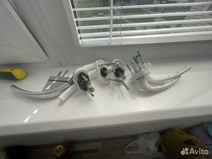 Ручки для пластиковых окон новые 15 шт