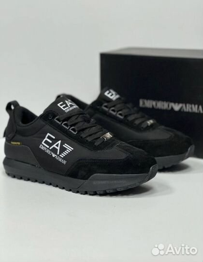 Кроссовки зимние emporio armani