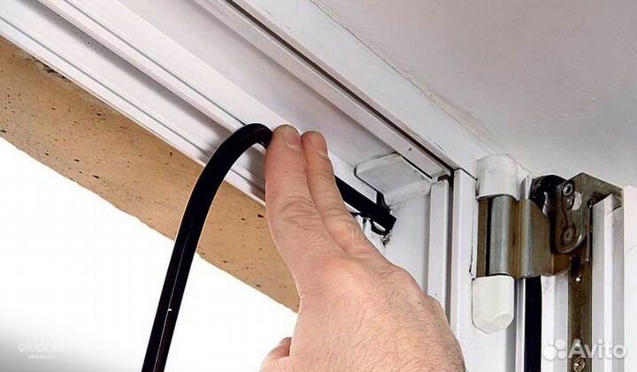 Меняем уплотнитель/резинку на пвх окнах