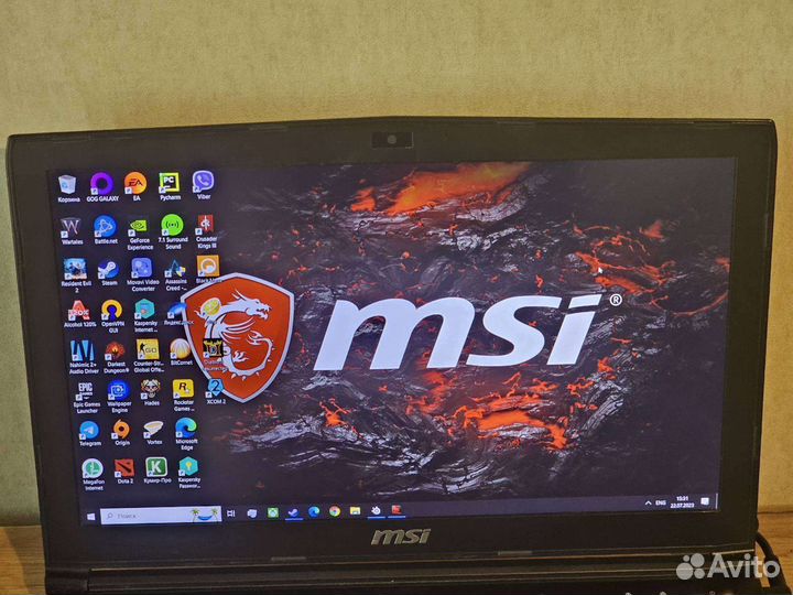 Ноутбук Msi Ge 62 7re Apache Pro