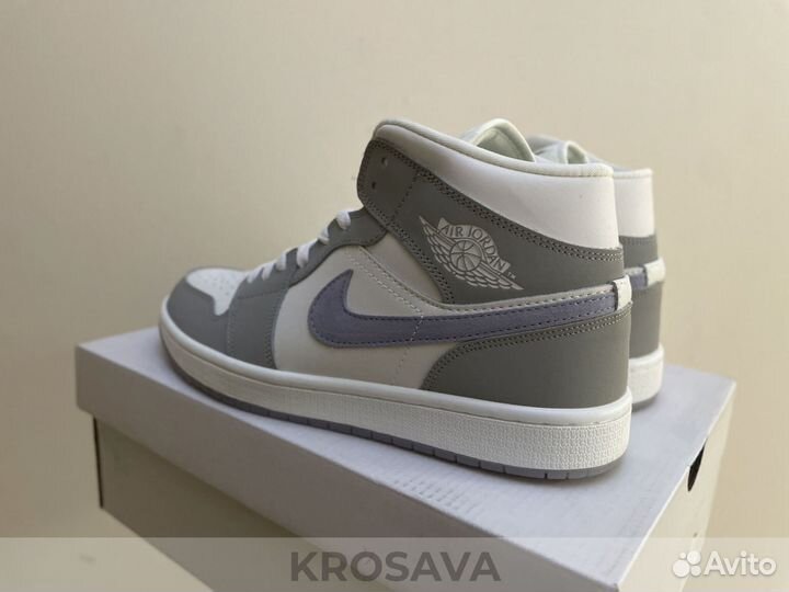 Nike Air Jordan 1 Wolf Grey Aluminum Lux