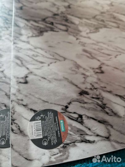 Салфетки на стол эко-кожа под мрамор