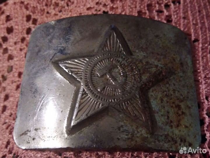 Пряжка солдатская образца 1936 года