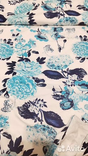 Ткань трикотаж с начесом отрез