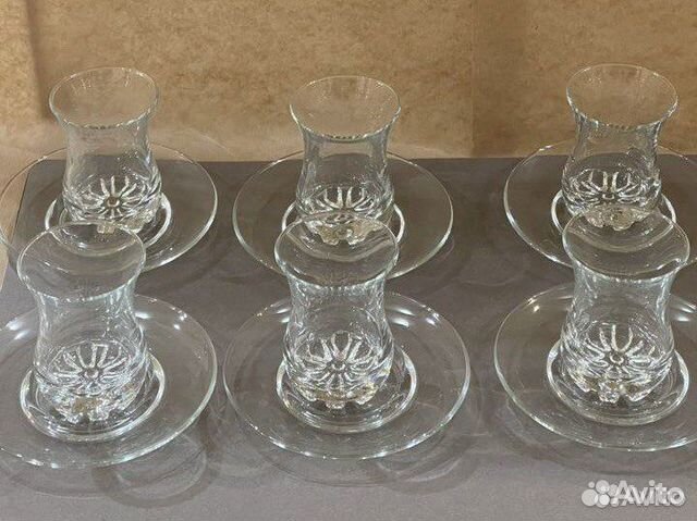 Чайная посуда для турецкого чая. Новый Pasabahce