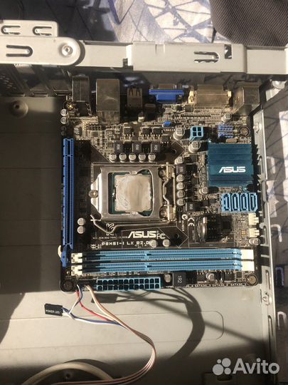 Материнская плата 1155 с процессором