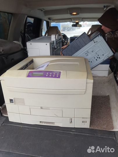 Расходка цветной oki 9500 xerox 7300 принтера нет