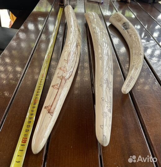 Имитация, клыки, Чукотка, сувенир