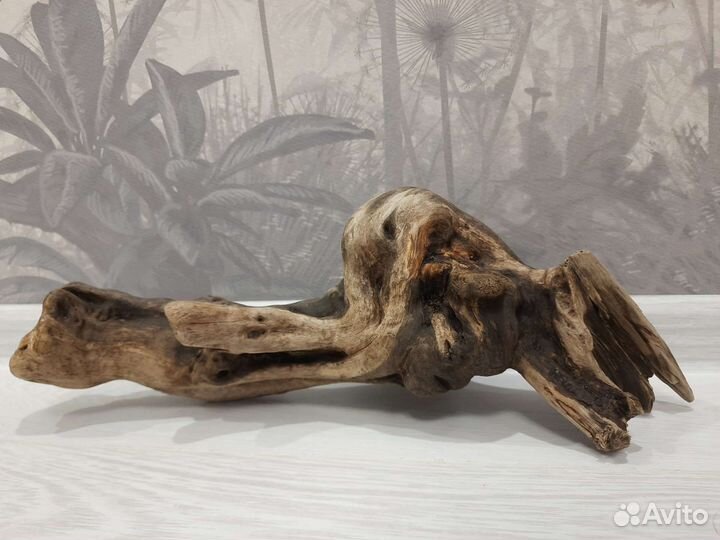 Коряга в аквариум