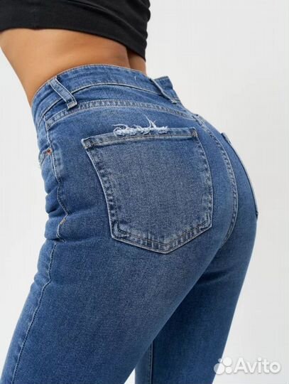 Джинсы клеш женские 42 44