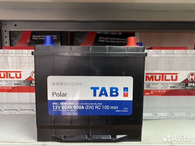 Аккумулятор Tab на Ниссан Оригинал