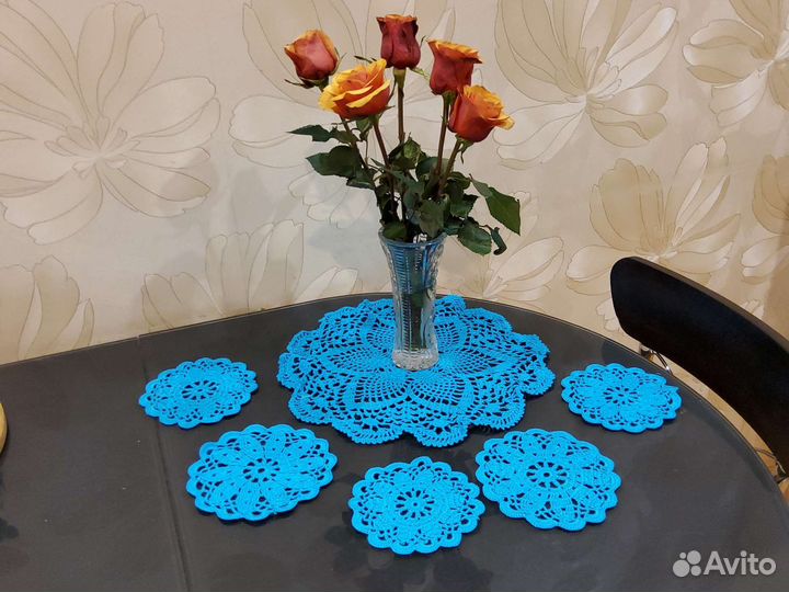 Салфетки вязаные крючком