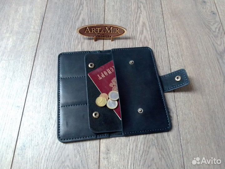 Портмоне мужской натуральная кожа
